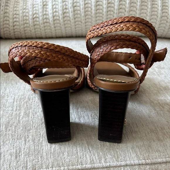 Sam Edelman Tan Braided Heels - Picture 3 of 7